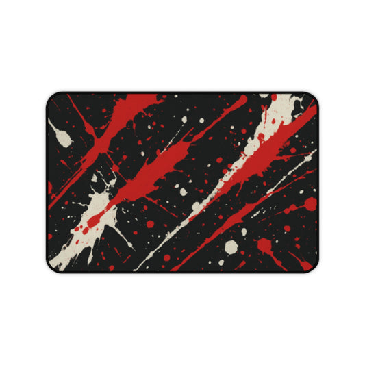 Sleek Abstract Desk Mat, Stylish Office Decor, Gaming Mouse Pad, Home Office Accessory, Unique Gift Idea, Artistic Desk Decor